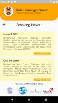 Bakeuda Prov Kalsel android App screenshot 0