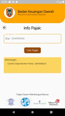 Bakeuda Prov Kalsel android App screenshot 3